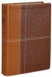 NIV Life Application Study Bible, Third Edition--soft leather-look, brown