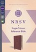 NRSV Single-Column Reference Bible, Comfort Print--soft leather-look, brown