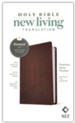 NLT Premium Value Thinline Bible, Filament Enabled Edition-- soft leather-look, brown