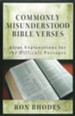 Commonly Misunderstood Bible Verses: Clear Explanations for the Difficult Passages - eBook