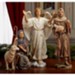 Real Life Nativity, 3 Piece Shepherds and Angel, 10-inch size