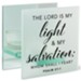 Lord is My Light & Salvation Mirror Tealight Candle Holder