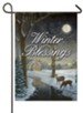 Winter Blessings, Deer, Flag, Small