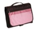 Designer Tri-Fold Cover Pink/Chocolate Large