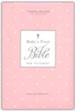 KJV Baby's First New Testament--soft leather-look, pink