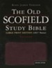 The Old Scofield Study Bible, KJV, Large Print Edition Genuine Leather Burgundy, Indexed