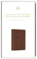 ESV Vest Pocket New Testament with Psalms and Proverbs--soft leather-look, chestnut