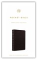 ESV Pocket Bible--genuine leather
