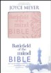 Battlefield of the Mind Bible: Renew Your Mind Through the Power of God's Word, Imitation Leather, pink