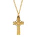 Pectoral Cross Pendant, Gold Plated