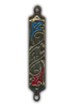 Shaddai and Leaves Mezuzah
