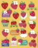 Strawberry Scented Stickers (Pack of 80)