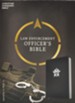 CSB Law Enforcement Officer's Bible, Black LeatherTouch