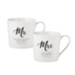 Mr. & Mrs. Mug Set, 2 Mugs
