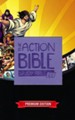 ESV Action Study Bible Girls, Virtual Leather, Purple