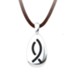 Fisher Pendant, Sterling Silver with Adjustable Cord