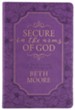 Secure in the Arms of God Journal, LuxLeather Purple