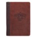 Blessed Man Classic Journal, Brown with Zipper Closure