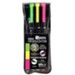 Zebrite Highlighters, Set of 3, Green, Yellow, Pink