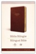 Biblia Biling&#252e Reina Valera 1960/ESV letra grande simi piel marr&#243n (Bilingual Bible RVR 1960/English Standard Version Large Print Brown Leathersoft)