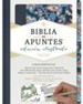 RVR 1960 Biblia de Apuntes Ed. Ilustrada, Tela Rosada y Azul (Notetaking Bible Illustrated Ed. Pink & Blue Cloth over Board)