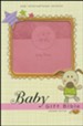 NIV Baby Gift Holy Bible, Leathersoft, Pink, Comfort Print