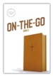 CSB On-the-Go Bible--soft leather-look, ginger