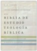 NVI Biblia de Estudio Teologia Biblica, piel reciclada,  negro (Biblical Theology Study Bible, black)