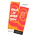 God is With You Bookmarks, Pack of 25