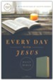CSB Every Day with Jesus Daily Bible--LeatherTouch, sage