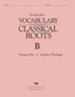 Vocabulary from Classical Roots Test Booklet B (Homeschool  Edition)