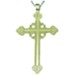 Silver Budded Pectoral Cross