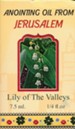 Anointing Oil from Jerusalem: Lily of the Valleys, 0.25 oz.