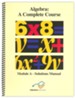 VideoText Algebra Module A Solutions Manual