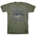 Fishing River Shirt, Heather Military, XXX-Large