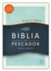 Biblia del Pescador RVR 1960, letra grande, azul s&#237mil piel  (RVR 1960 Fisher of Men Lge. Print Bible, Blue LeatherTouch)