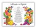 The Fruit Of The Spirit Laminated Wall Chart