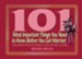 101 Most Important Things You Need to Know Before You Get Married: Life Lessons You're Going to Learn Sooner or Later... - eBook