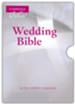 KJV Wedding Bible, French Morocco leather, white