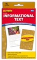 Reading Comprehension Practice Cards: Informational Text, Yellow Level