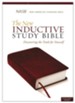 NASB New Inductive Study Bible--soft leather-look, burgundy