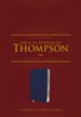 Reina Valera Revisada Biblia de Referencia Thompson, Leathersoft, Azul, Palabras de Jes<\#250>s en Rojo (RVR Thompson Chain-Reference Bible--soft leather-look, navy)
