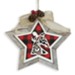 Rustic Angel Star Ornament