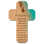 Cross With Footprints