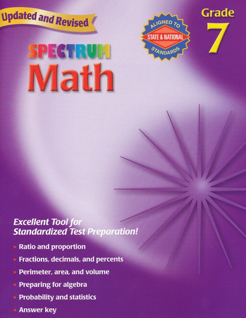 Spectrum Math, 2007 Edition, Grade 7
