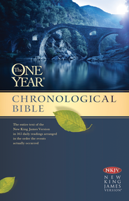 NKJV One Year Chronological Bible, Hardcover  -