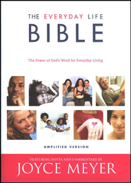 Joyce Meyers' Everyday Life Bible Hardcover Amplified Version  -     
        Edited By: Joyce Meyer
    
