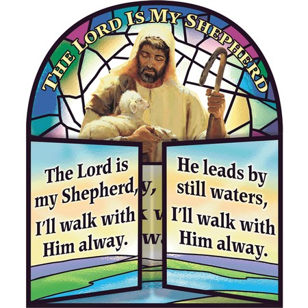Lord is my Shepherd Bible songs poster