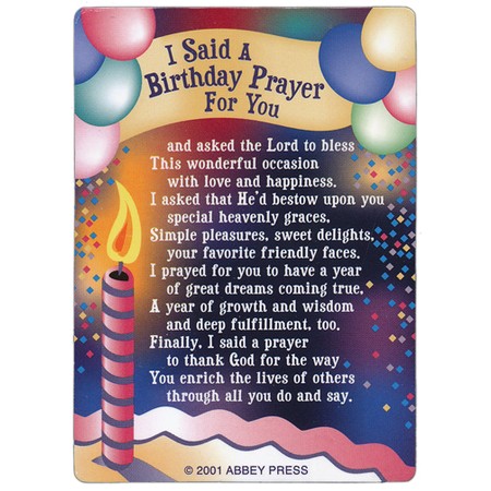 birthday prayer cards 25 pack these little cards will l