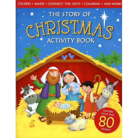 Bible Story of Christmas Activity Book
